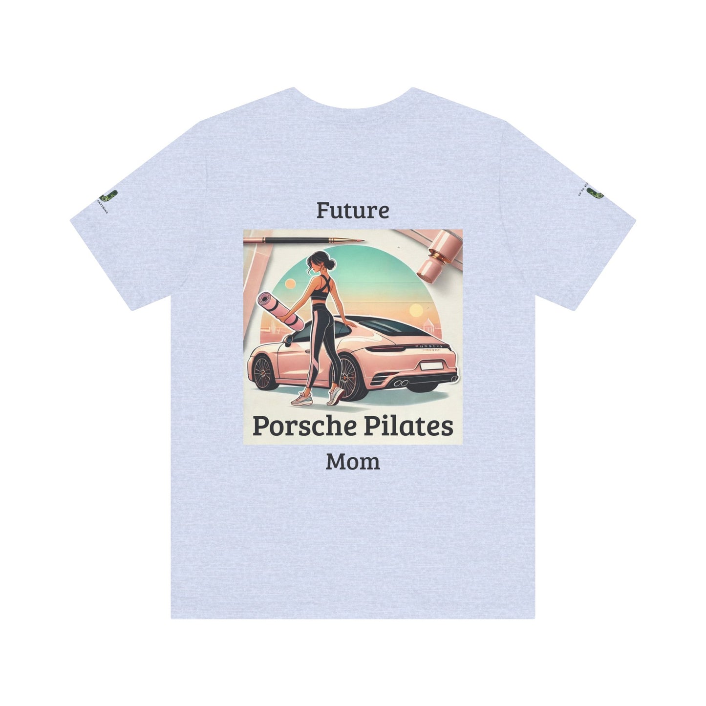 Porsche Pilates Mom -  Short Sleeve Jersey T-Shirt