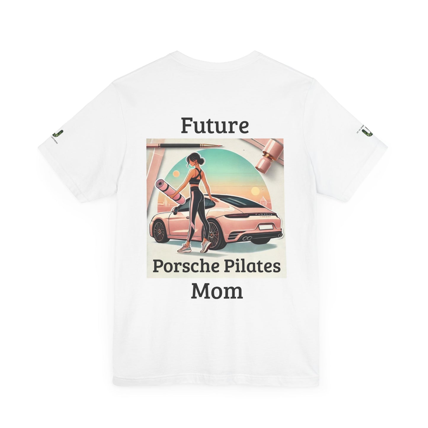 Porsche Pilates Mom -  Short Sleeve Jersey T-Shirt