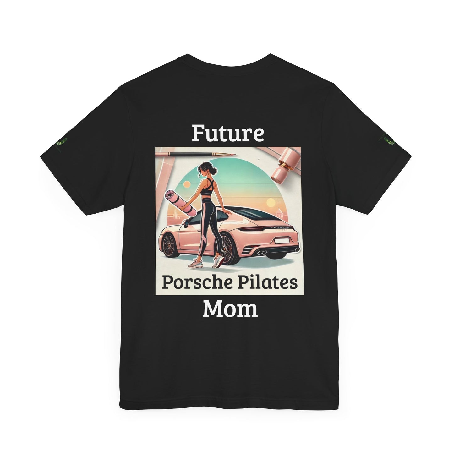 Porsche Pilates Mom -  Short Sleeve Jersey T-Shirt