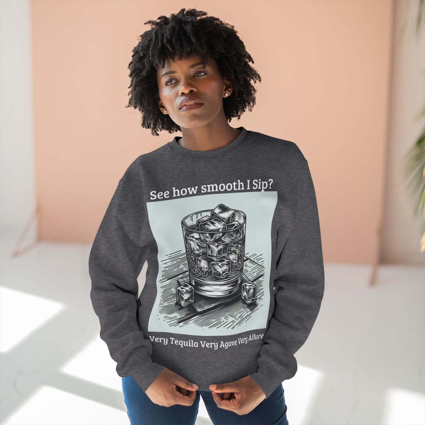 Smooth Sip - Crewneck Sweatshirt