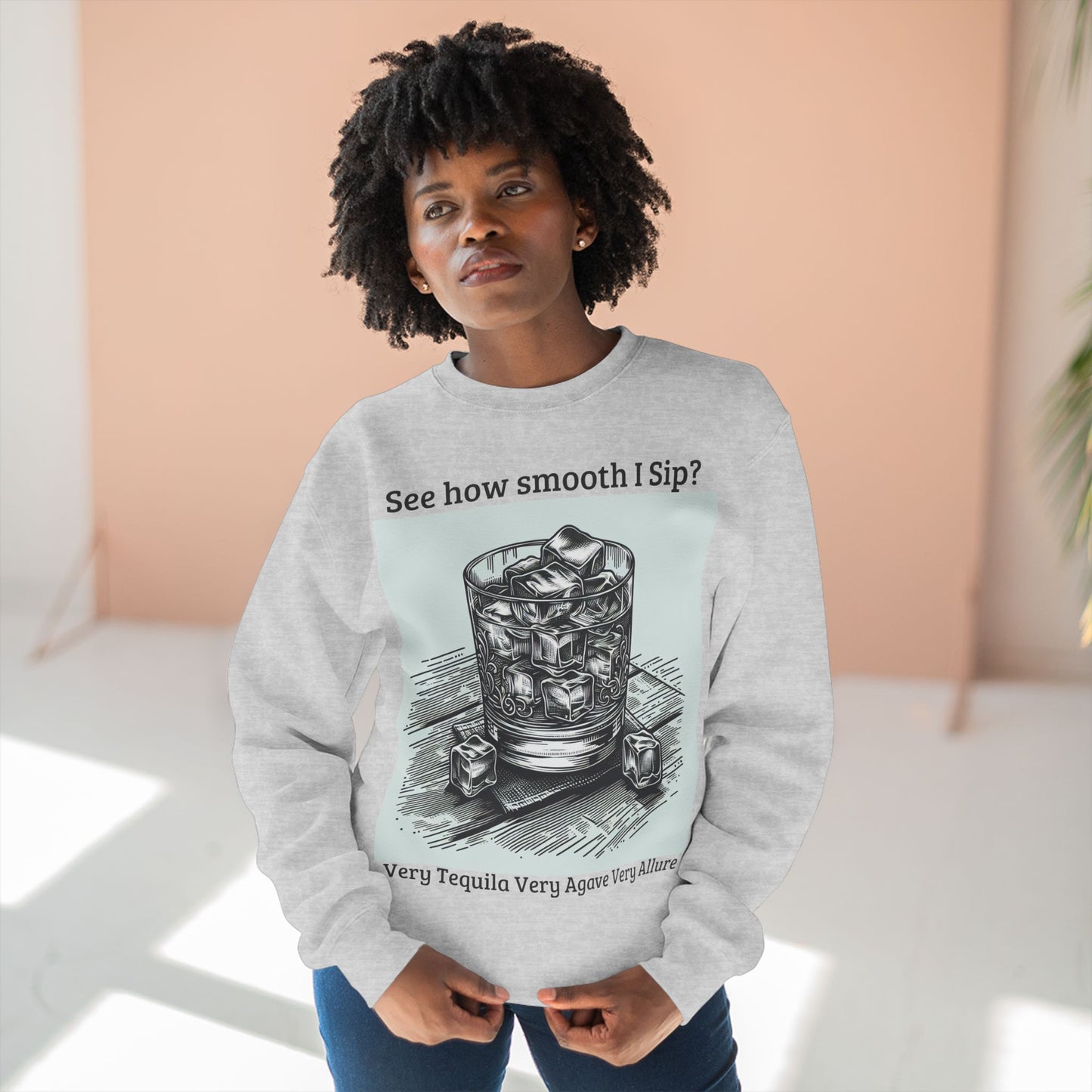 Smooth Sip - Crewneck Sweatshirt