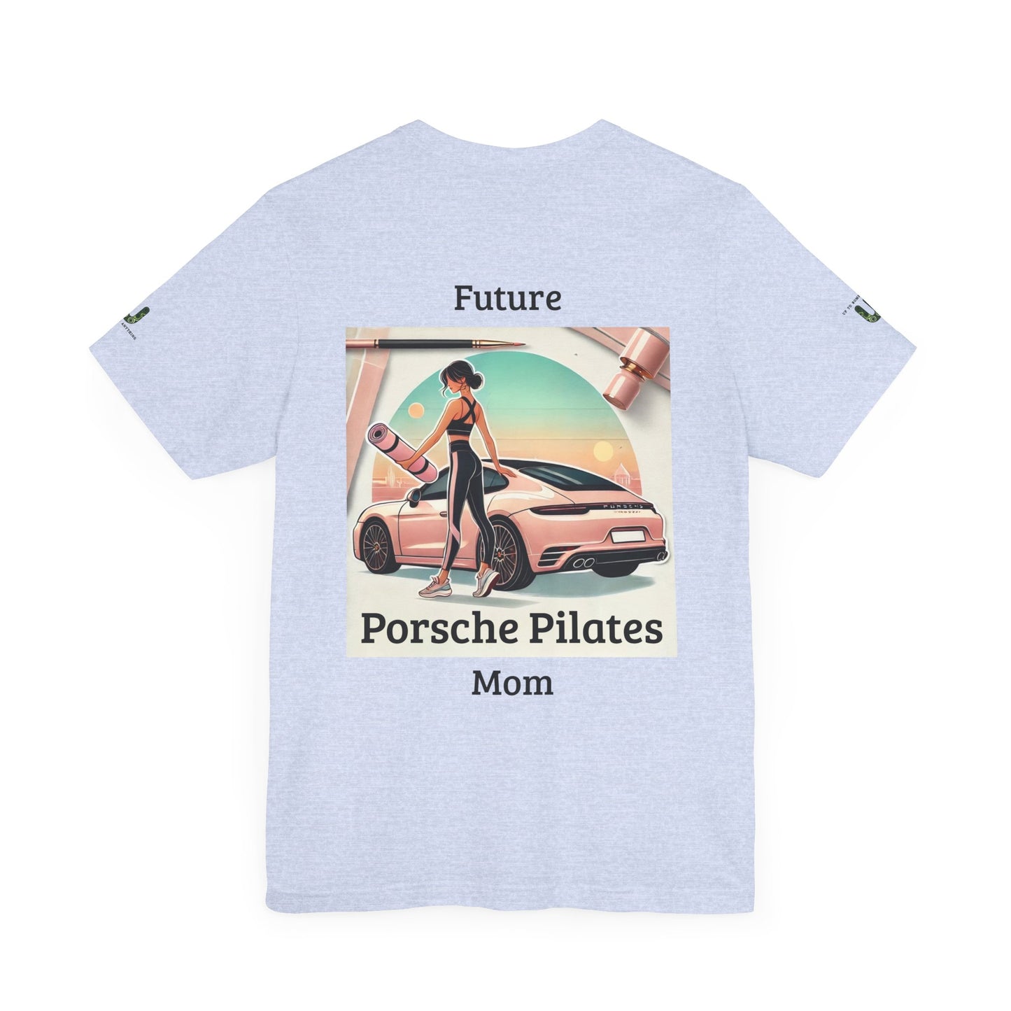 Porsche Pilates Mom -  Short Sleeve Jersey T-Shirt