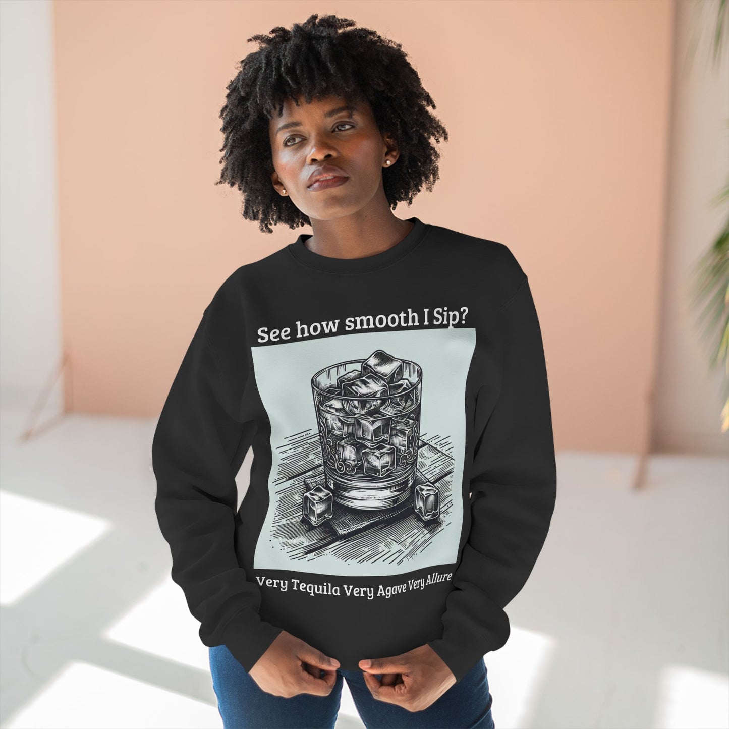 Smooth Sip - Crewneck Sweatshirt