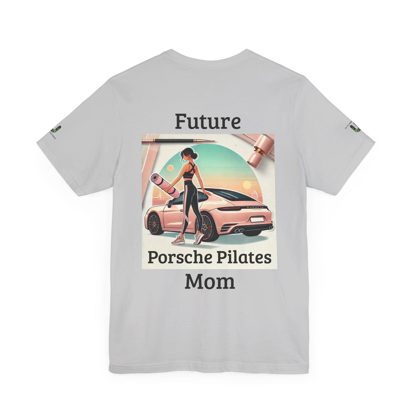 Porsche Pilates Mom -  Short Sleeve Jersey T-Shirt