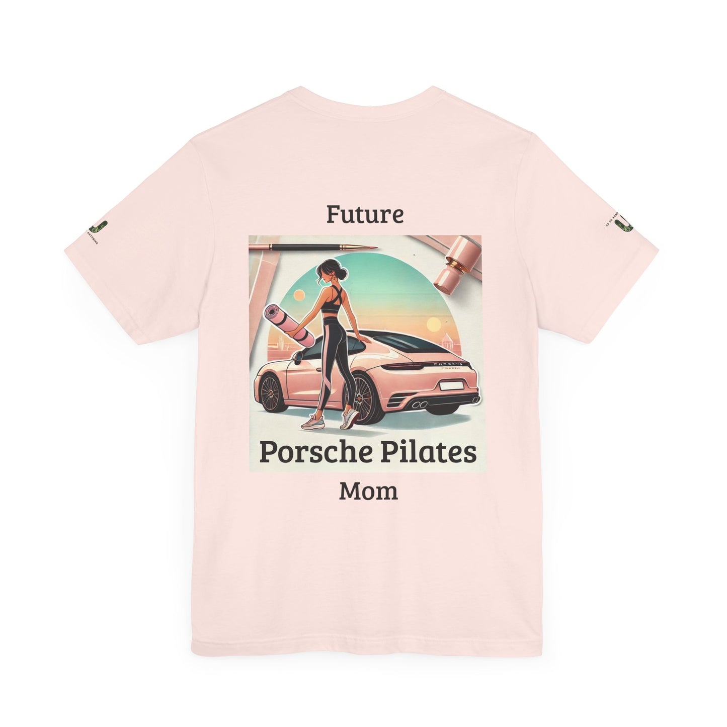 Porsche Pilates Mom -  Short Sleeve Jersey T-Shirt